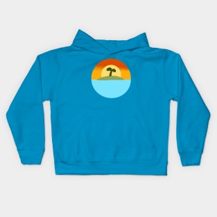 Simple Sunset Kids Hoodie